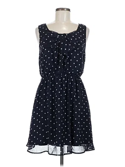 Pre-owned A. Byer Casual Dress In Blue