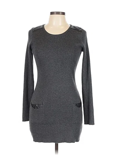 Pre-owned A. Byer Casual Dress In Gray