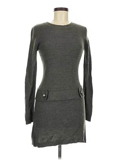 Pre-owned A. Byer Casual Dress In Gray