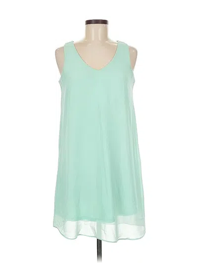 Pre-owned A. Byer Casual Dress In Green