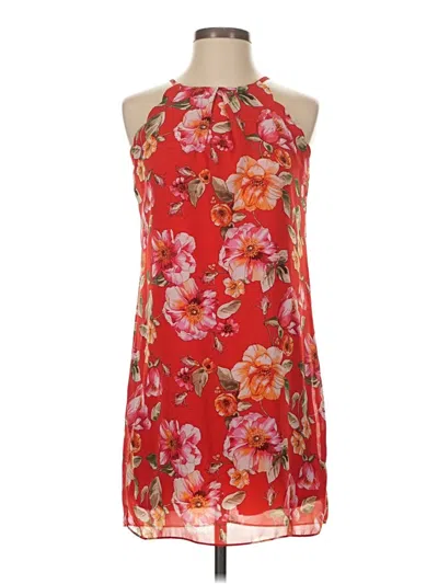 Pre-owned A. Byer Casual Dress In Red