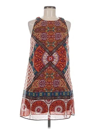 Pre-owned A. Byer Casual Dress In Red