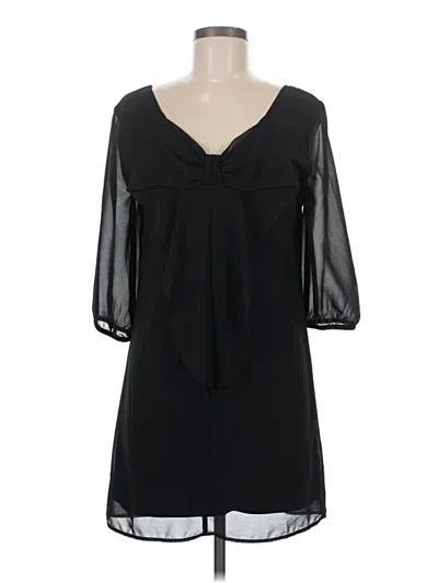 Pre-owned A. Byer Cocktail Dress In Black