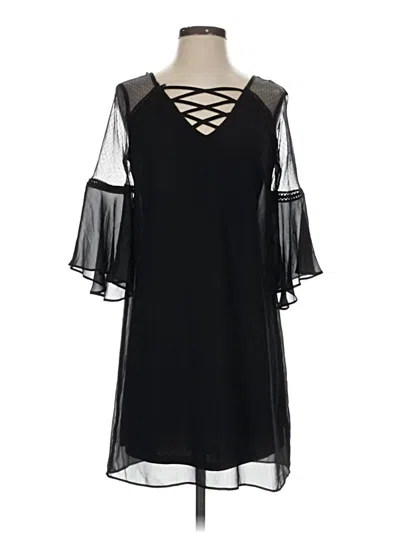 Pre-owned A. Byer Cocktail Dress In Black
