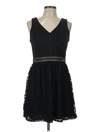 Pre-owned A. Byer Cocktail Dress In Black