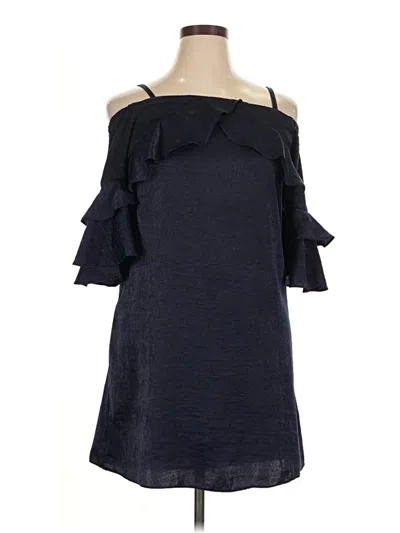 Pre-owned A. Byer Cocktail Dress In Blue