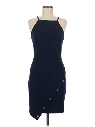 Pre-owned A. Byer Cocktail Dress In Blue