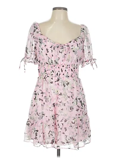 Pre-owned A. Byer Cocktail Dress In Pink