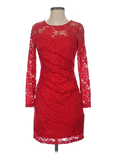Pre-owned A. Byer Cocktail Dress In Red