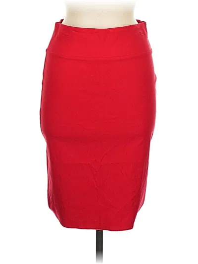 Pre-owned A. Byer Formal Skirt In Red