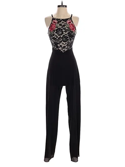 Pre-owned A. Byer Jumpsuit In Black