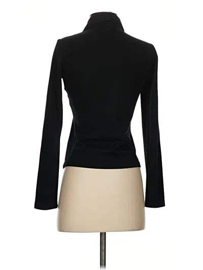Pre-owned A. Byer Long Sleeve Turtleneck In Black