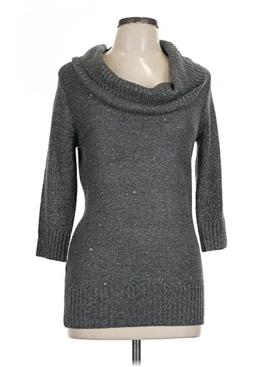 Pre-owned A. Byer Pullover Sweater In Gray