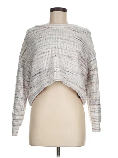 Pre-owned A. Byer Pullover Sweater In Silver