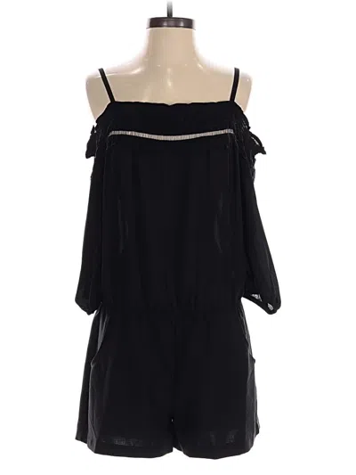 Pre-owned A. Byer Romper In Black