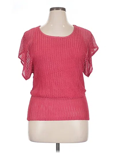 Pre-owned A. Byer Short Sleeve T-shirt In Pink