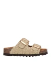 A Choice Of Freedom Woman Sandals Beige Size 7 Textile Fibers