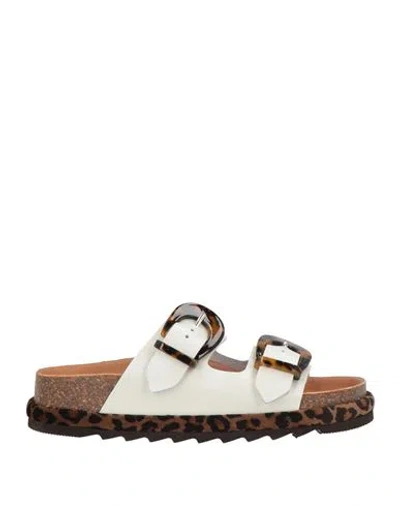 A Choice Of Freedom Woman Sandals White Size 8 Leather
