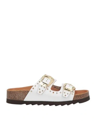 A Choice Of Freedom Woman Sandals White Size 8 Leather