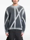 A-cold-wall* Gray Antenne Knit Sweater