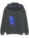 A-cold-wall* Aspect Hoodie In Grau