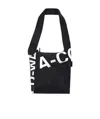 A-cold-wall* Asymmetric Logo-print Shoulder Bag In Black