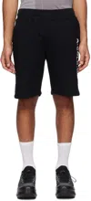 A-cold-wall* Black Bonded Shorts In Black