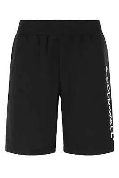 Pre-owned A-cold-wall* A-cold-wall Black Cotton Bermuda Shorts