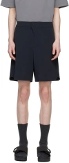 A-COLD-WALL* BLACK ESSENTIAL SHORTS