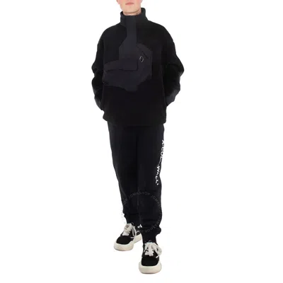 A-cold-wall* A Cold Wall Black Essentials Logo-print Track Pants