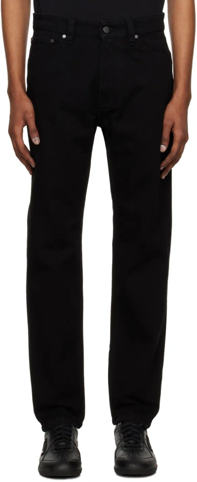 A-cold-wall* Black Five-pocket Jeans