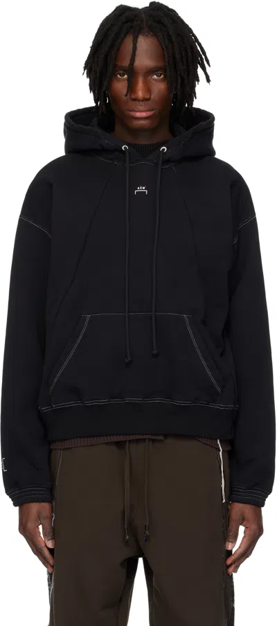 A-cold-wall* Black Millbank Hoodie In Black Onyx