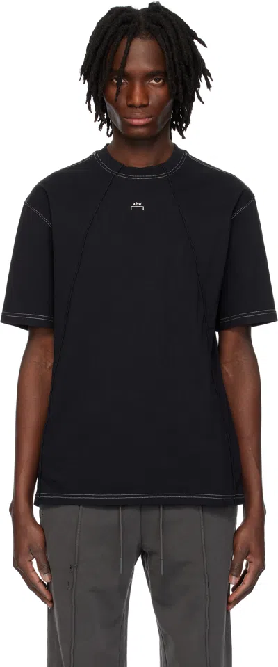 A-cold-wall* Black Millbank T-shirt In Black Onyx