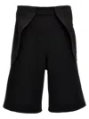 A-cold-wall* A Cold Wall* 'overlay Cargo' Bermuda Shorts In Black