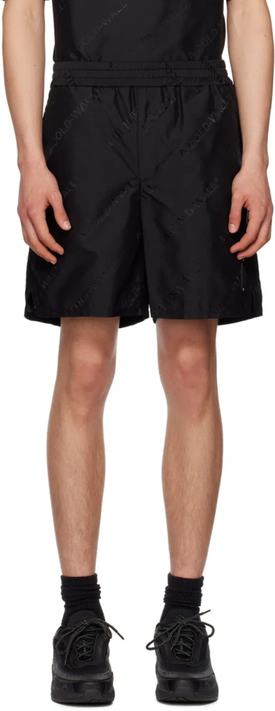 A-cold-wall* Black Three-pocket Shorts