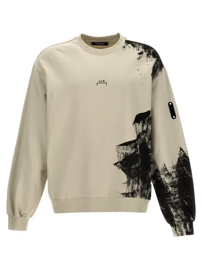 A-cold-wall* A Cold Wall* 'bone Brushstroke' Sweatshirt In White