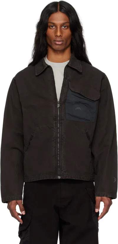 A-cold-wall* Brown Brunswick Jacket In Brown Rust