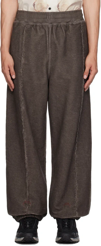A-cold-wall* Brown Pavilion Sweatpants
