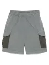 A-cold-wall* Brunswick Cargo Shorts In Grey