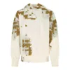 A-cold-wall* Brush Stroke Printed Hoodie 'white Browm' In Neutral