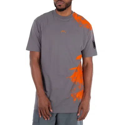 A-cold-wall* A Cold Wall Brushstroke Cotton T-shirt In Gray