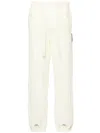 A-cold-wall* Cinch Crinkled Track Pants In Neutrals