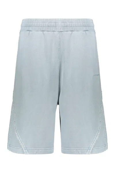 A-cold-wall* Cotton Bermuda Shorts In Blue