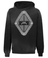 A-cold-wall* Gradient Logo-print Hoodie In Black