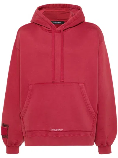 A-cold-wall* Cubist Hoodie In Red