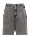 A-cold-wall* Denim Shorts In Black