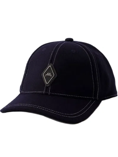 A-COLD-WALL* DIAMOND CAP - COTTON - NAVY BLUE