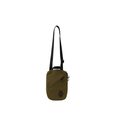 A-cold-wall* Diamond Lanyard Crossbody - Nylon - Khaki In Black