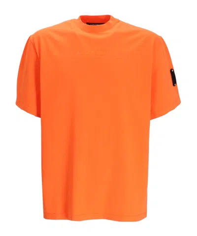 A-cold-wall* Discourse Cotton T-shirt In Orange