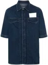 A-cold-wall* A Cold Wall Discourse Cotton Denim Shirt In Blue